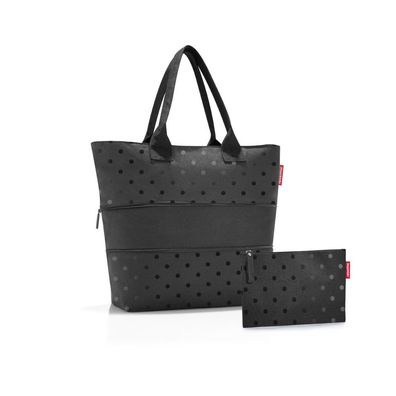 reisenthel shopper e1 set RK, glossy dots black, Damen