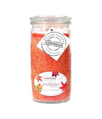 Mini-Jumbo Duftkerze im Weckglas, Wohlfühlzeit 1 St