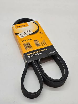 CONTI 6PK1538 Keilrippenriemen BMW 3er E46 5er E39 X3 X5 Z3 Escort Corolla