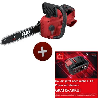 Flex Akku Kettensäge GCS 35 2x18-EC 18V Solo ohne Akku ohne Ladegerät 531276