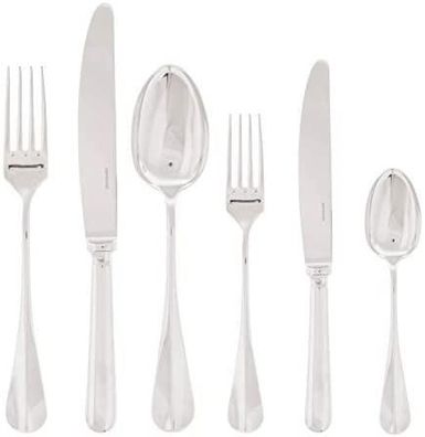 Sambonet Baguette Luxury Alpaka versilbert Besteck 72tlg. Hh.O. 52386L78