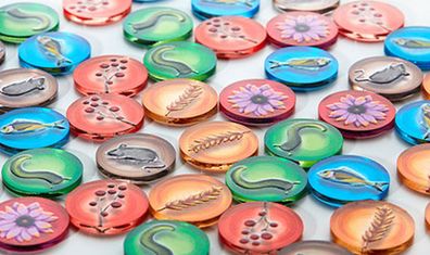 e-raptor Tokens: Flügelschlag + Erweiterungen