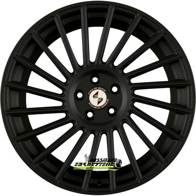 4x Etabeta Venti-R black matt 8.5x20 ET38 - LK5/115 ML78.1 Felge Alu