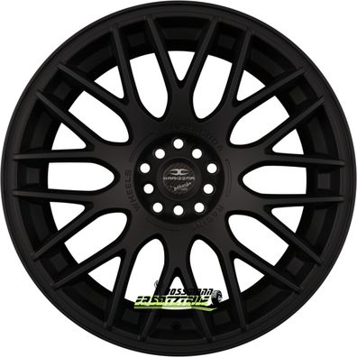 4x Barracuda Karizzma mattblack PureSports 10.5x20 ET45 - LK5/120 ML74.1 Felge Alu