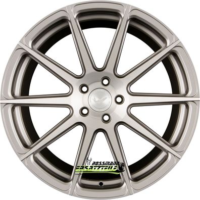 4x Barracuda Project 2.0 silver brushed 9.5x19 ET47 - LK5/112 ML73.1 Felge Alu