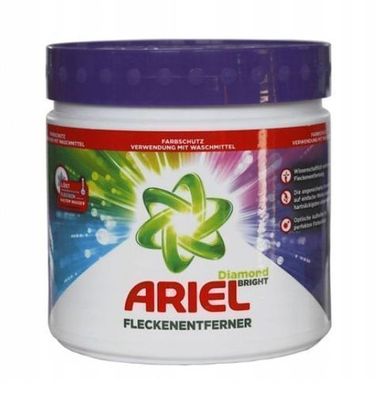 Ariel Farbwaschmittel, 500g - Effektiver Fleckenentferner in Pulverform - Fuer br