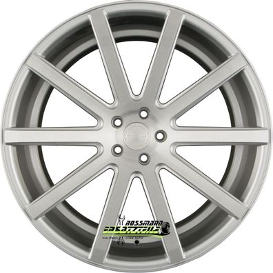 4x Corspeed Deville silver-brushed-surface 9x21 ET40 - LK5/114.3 ML73.1 Felge Alu