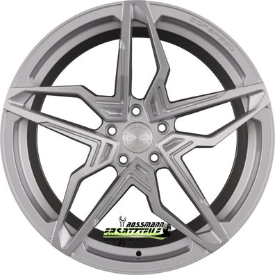 4x Corspeed Kharma silver-brushed-surface 8.5x19 ET42 - LK5/114.3 ML73.1 Felge Alu