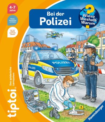 tiptoi® Wieso? Weshalb? Warum? - Bei der Polizei | Heike Tober | Buch | 16 S