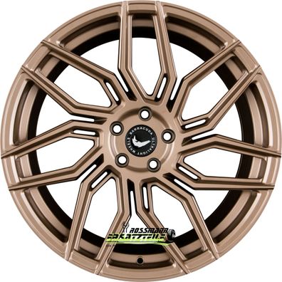 4x Barracuda Dragoon higloss-bronze 10x20 ET40 - LK5/112 ML73.1 Felge Alu
