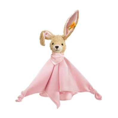 Steiff Schmusetuch Hoppel Hase rosa 28cm Baby 237546