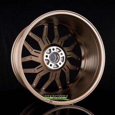 4x Barracuda Dragoon higloss-bronze 8.5x19 ET43 - LK5/114.3 ML73.1 Felge Alu