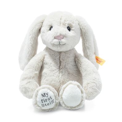 Steiff Hoppie Hase 26cm grau 242342 Häschen My frist creme