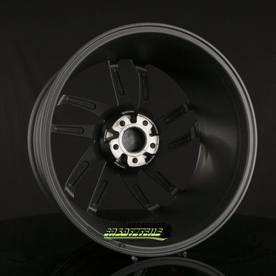 4x Etabeta Heron-K black matt 9.5x19 ET20 - LK5/112 ML66.55 Felge Alu