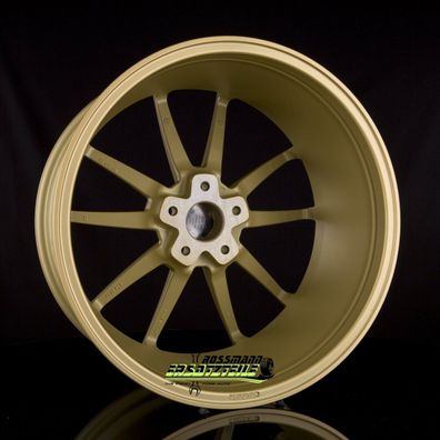 4x Etabeta Manay gold matt polish 8.5x19 ET47 - LK5/112 ML78.1 Felge Alu