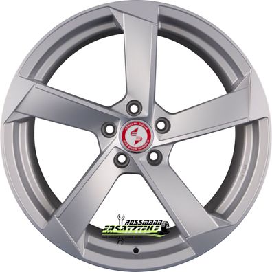 4x Etabeta Magic silver matt full polished 8.5x20 ET25 - LK5/112 ML66.5 Felge Alu