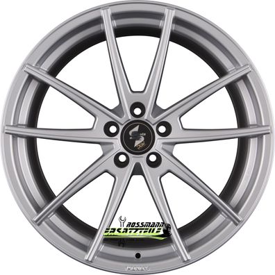 4x Etabeta Manay silver 9x20 ET40 - LK5/108 ML78.1 Felge Alu