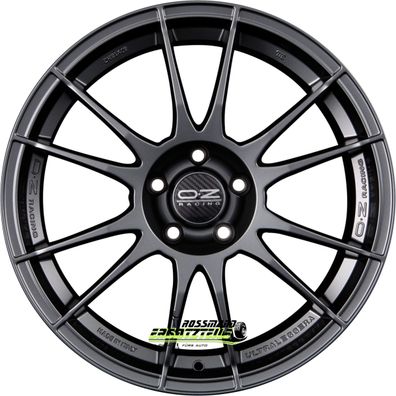 4x OZ Ultraleggera matt graphite 8x18 ET34 - LK5/120 ML79 Felge Alu