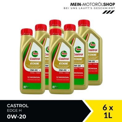 Castrol Edge H 0W-20 6x1 Liter