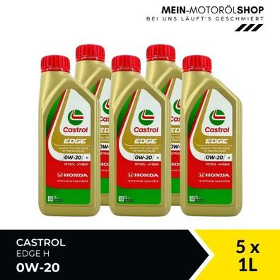 Castrol Edge H 0W-20 5x1 Liter