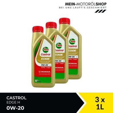 Castrol Edge H 0W-20 3x1 Liter