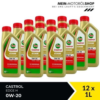 Castrol Edge H 0W-20 12x1 Liter