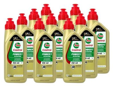 Castrol Power 1 Scooter 4T 5W-40 11x1 Liter