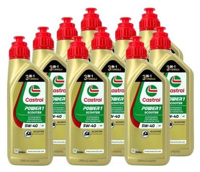 Castrol Power 1 Scooter 4T 5W-40 10x1 Liter