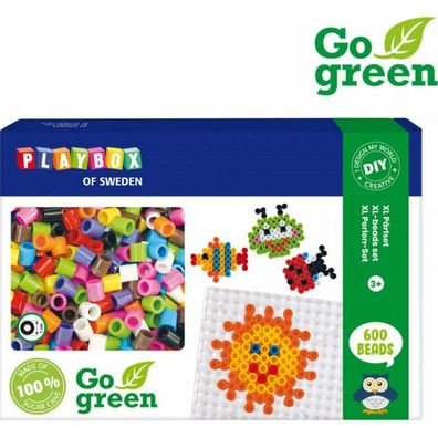 Playbox Bügelperlenset Go grün XL 600St