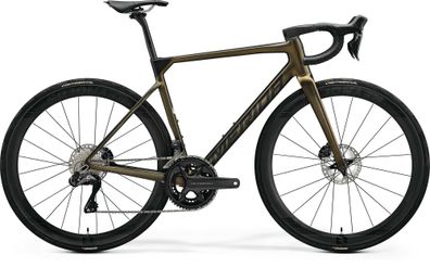 Merida Scultura 9000 HP3 SILK Sparkling GOLD 28&quot; Diamant Rennrad in Gold