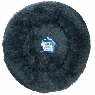 Let's Sleep Donut 60 cm Dunkelgrau