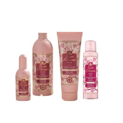 Tesori d´Oriente Ikigai Pflegeset 4-TEILIG Duschgel, Badeschaum, Edt, Deo