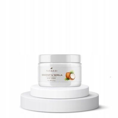 Farmasi Coconut & Vanilla Körperpeeling - Sanft, sinnlich & pflegend (110 ml)