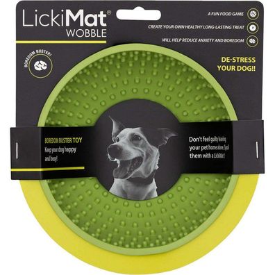 LICKI MAT - Hundenapf Wobble Grün 17X17X8Cm - (645.5320)