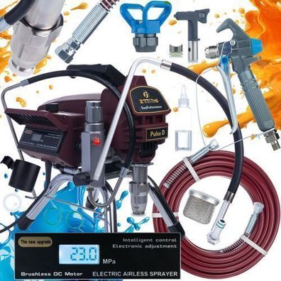 Zenthril Farbspritzgerät Pulse D – 2000W 20MPa 2L/min 0,019" | EasyPerformance