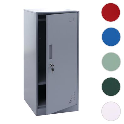 Spind HWC-P63, Schließfach Wertfachschrank Schließfachschrank Tür, 90x38x45cm Stahl