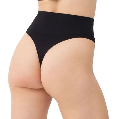 Gatta High Waisted String Correct Sensual Skin Panties Schwarz beige-1 Stück