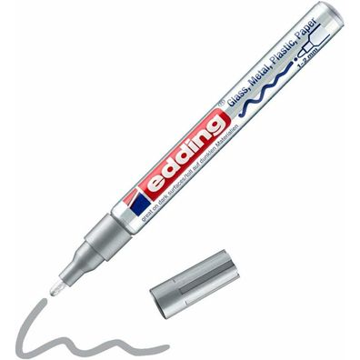 Edding Lackmarker 751 silber 1-2mm