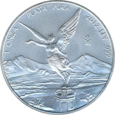 Mexico 2012 - Libertad 1 Oz Silber*