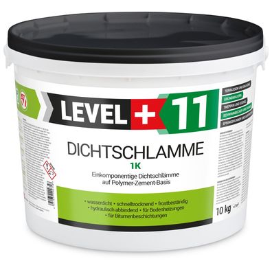 Dichtschlämme 1K Trockener Keller Treppe 10Kg Abdichten Aussen Balkon L+11