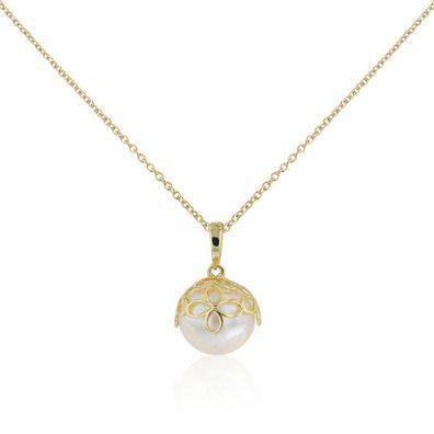 Luna-Pearls - 204.1462 - Anhänger - Damen - 14K Gelbgold