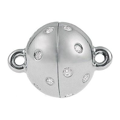 Luna-Pearls - 665.0090 - Magnetschließe - 750 Weißgold - 11mm