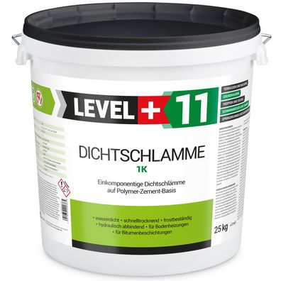 Dichtschlämme 1K Trockener Keller Treppe 25Kg Abdichten Aussen Balkon L+11