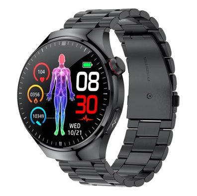 Smart Watch Männer Frauen BT Anruf 450mAh SOS Notfall Herzfrequenz EKG PPG Körpe