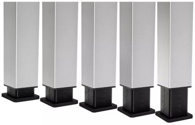 CUBIC Fußkappen 4er Set, höhenverstellbar