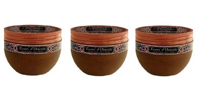 TESORI D´ORIENTE HAMMAM 3 x 300ml Bodyscrub IM TIEGEL