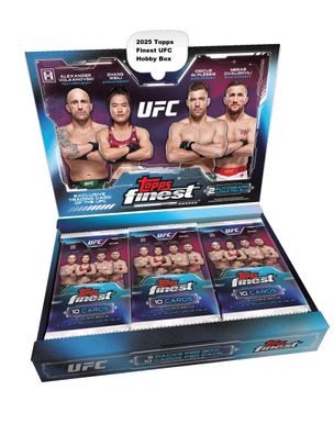 2025 Topps Finest UFC - 1x Hobby Box