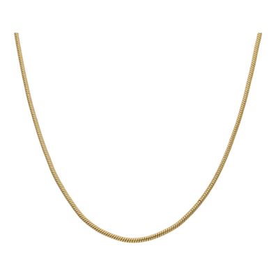 585/000 Gold Schlangenkette Karabiner Verschluss, Second Hand, 25325414 getragen