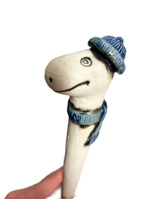 Wattwurm Gartenstecker