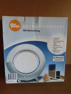 Kosmetikspiegel silberfarben Kunststoff OHNE Beleuchtung Lifetime